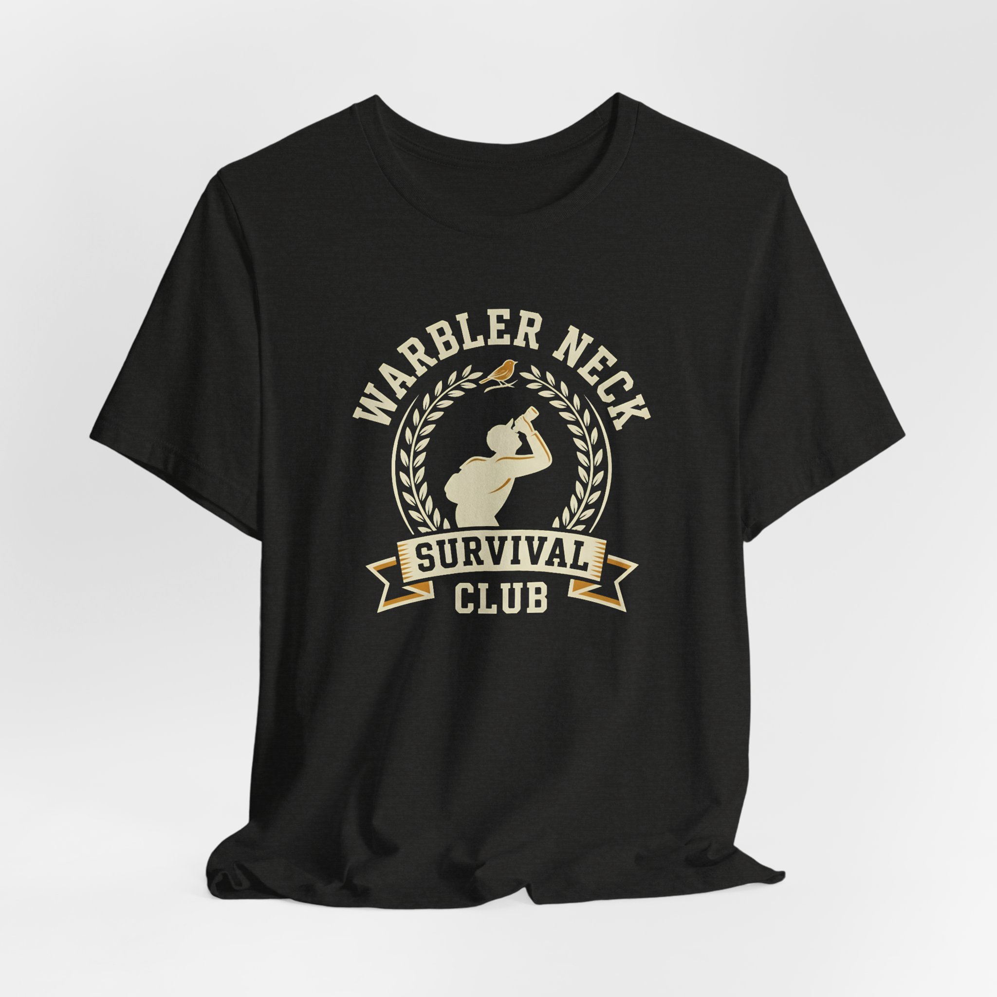 Warbler Neck Survival Club T-Shirt - Image 2