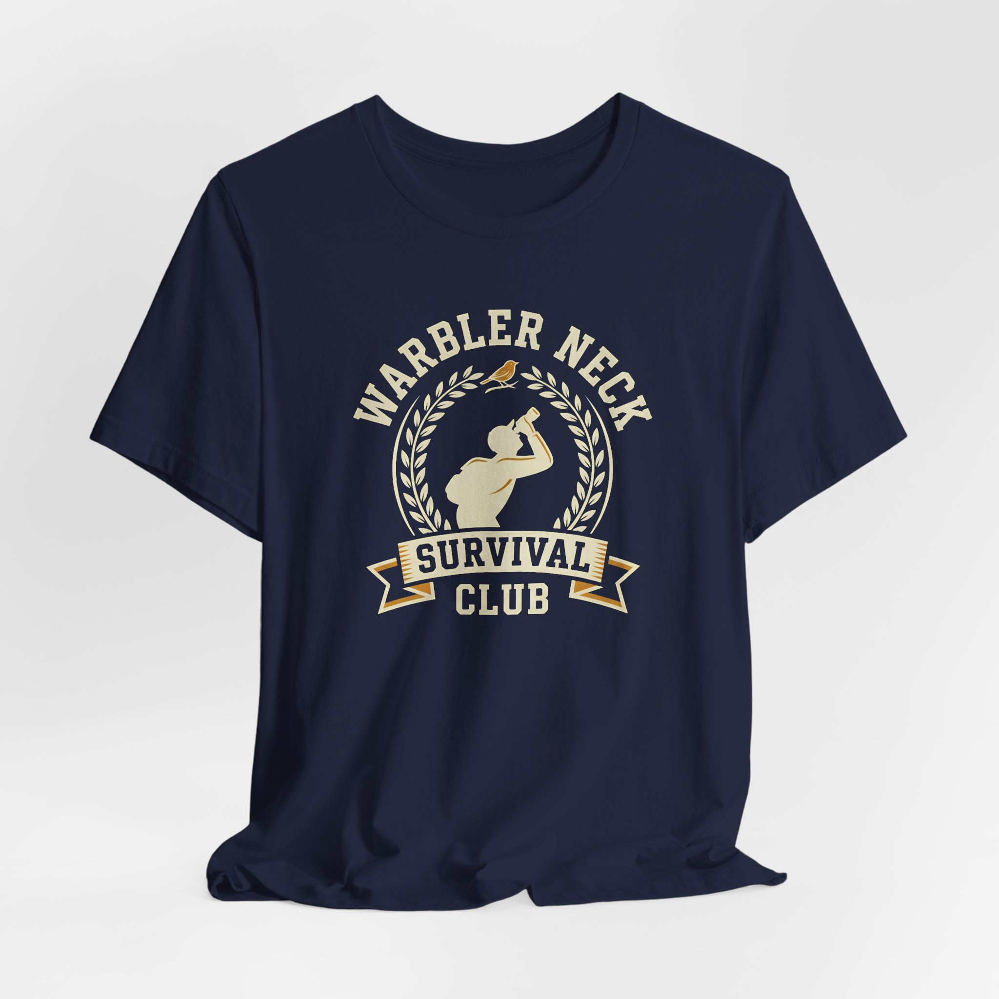 Warbler Neck Survival Club T-Shirt - Image 3