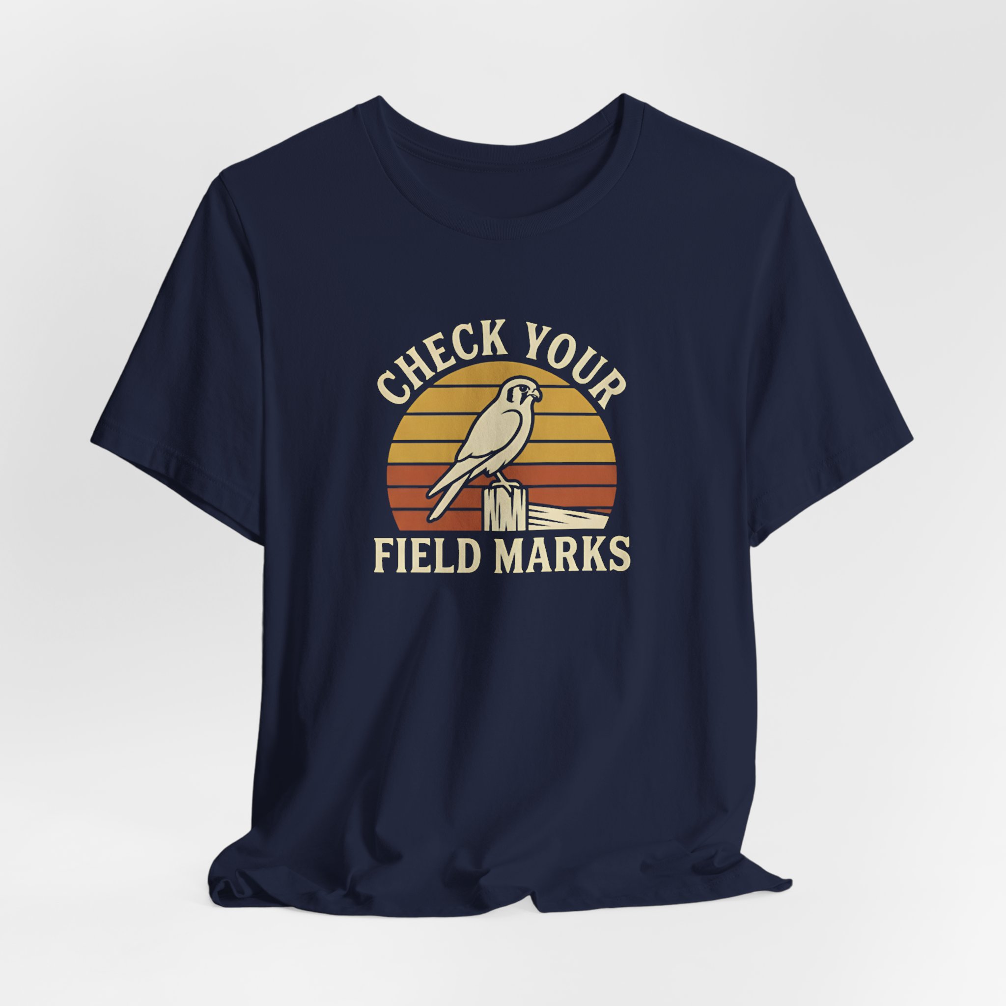 Check Your Field Marks Retro T-Shirt - Image 2