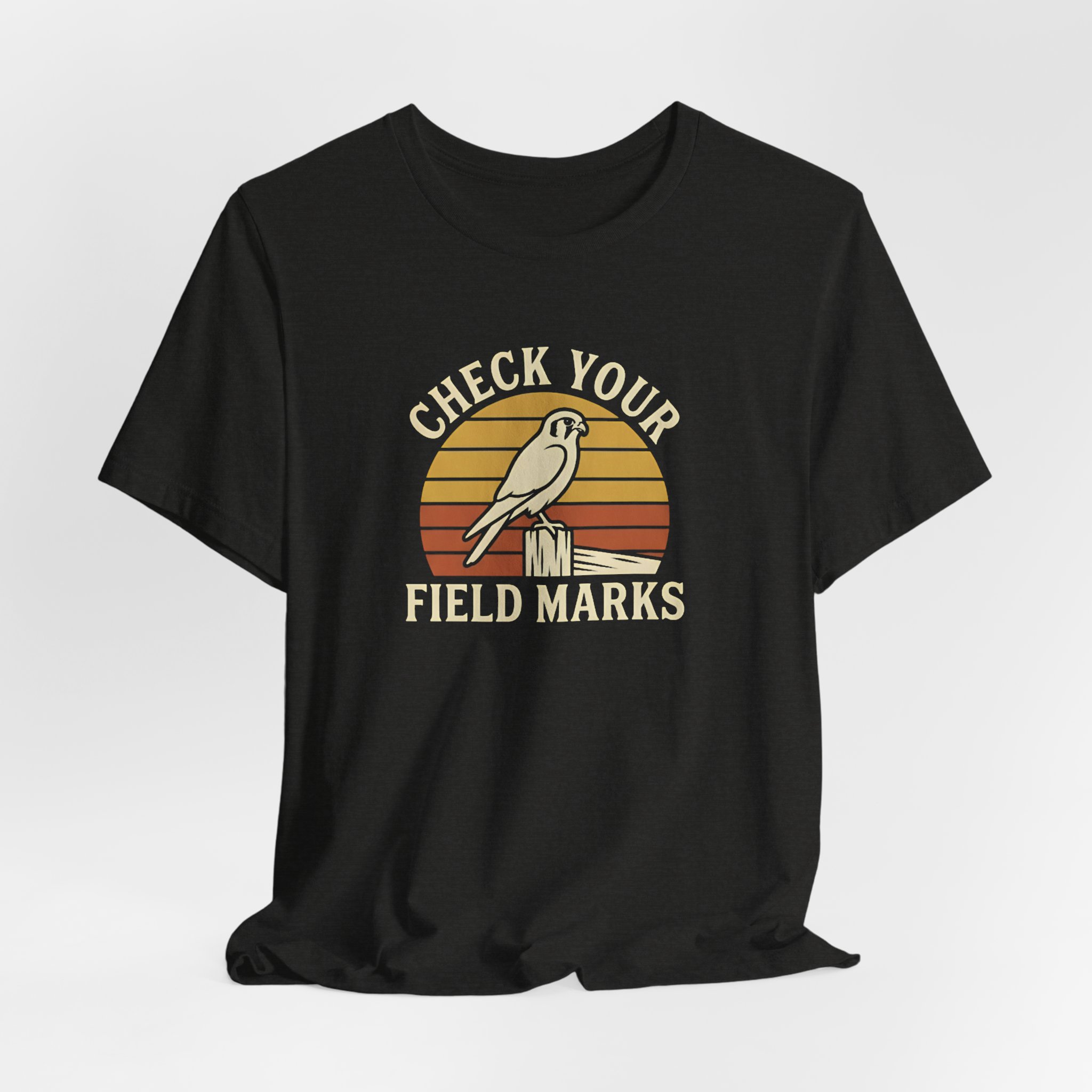 Check Your Field Marks Retro T-Shirt - Image 6