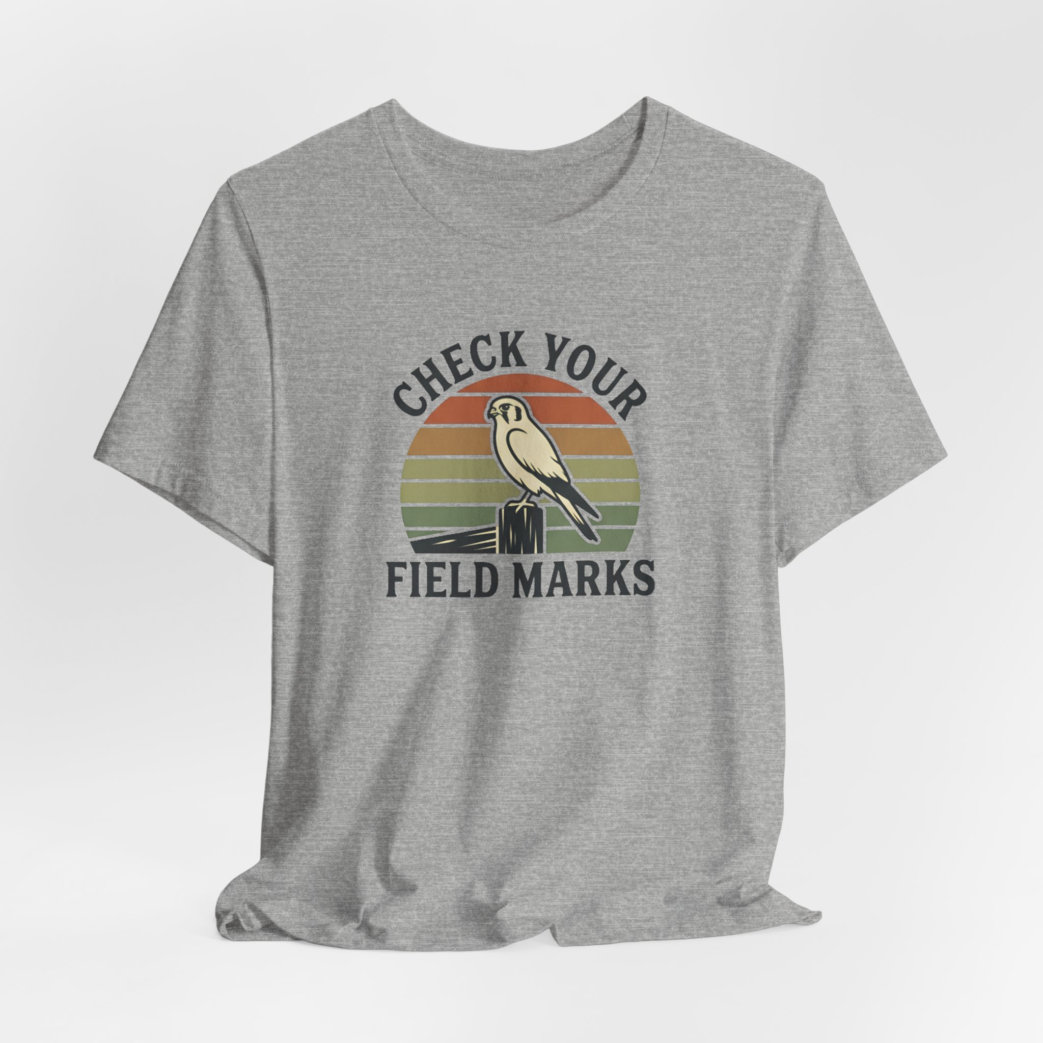 Check Your Field Marks Retro T-Shirt - Image 5