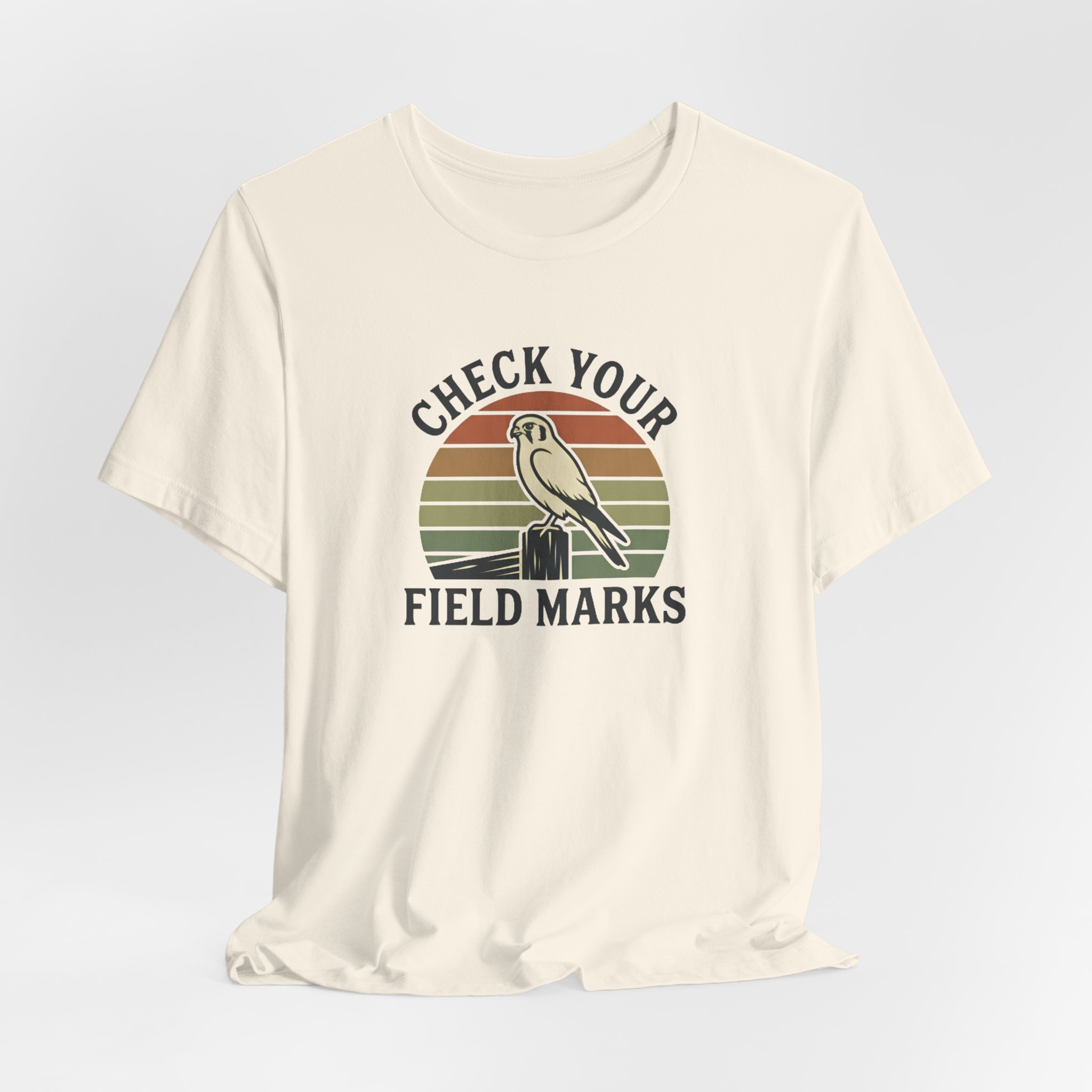 Check Your Field Marks Retro T-Shirt - Image 4
